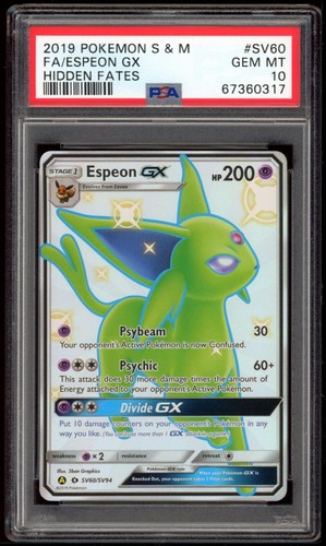 Espeon sv60 sv94 psa 10 - espeon, sv60/sv94