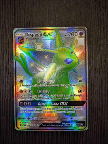 Carta pokemon espeon ultra - carta,