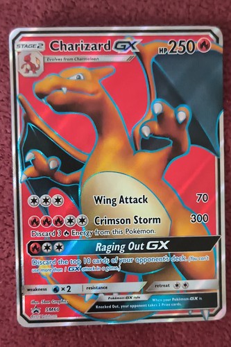 Charizard sm60 holo - charizard, gx