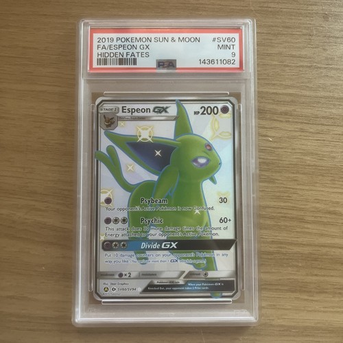 Psa shiny espeon - espeon, gx