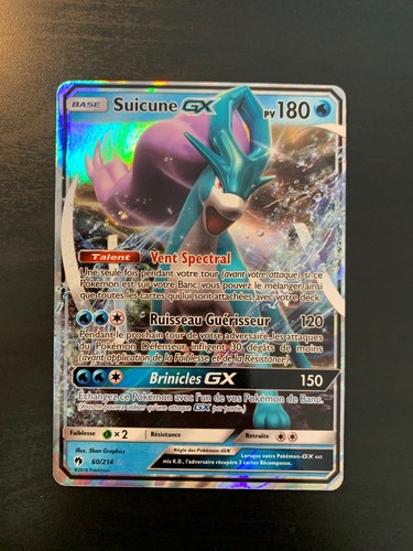 Carte pokémon suicune gx - :,