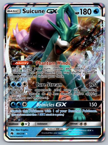 Suicune holo ultra - gx,