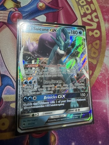 Pokemon suicune 214 sm - suicune, gx