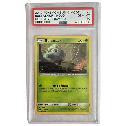 2019 bulbasaur holo psa - 2019,