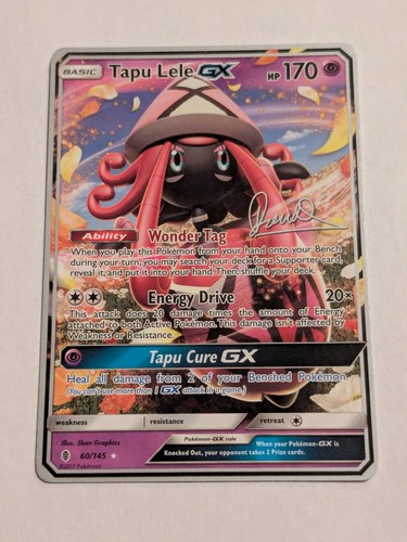 Pokemon card tapu lele gx - -,
